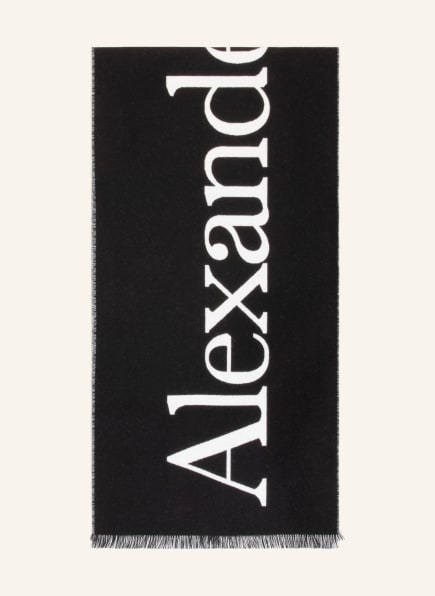 Alexander McQUEEN Scarf, Color: BLACK/ WHITE (Image 1)