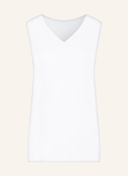 FABIANA FILIPPI Top with silk, Color: WHITE (Image 1)