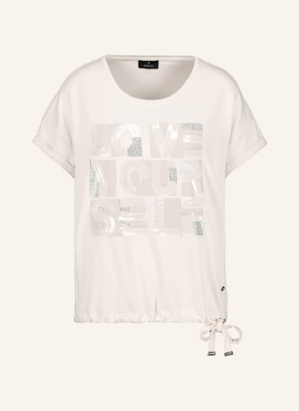 monari T-Shirt mit Schmucksteinen, Farbe: BEIGE (Bild 1)