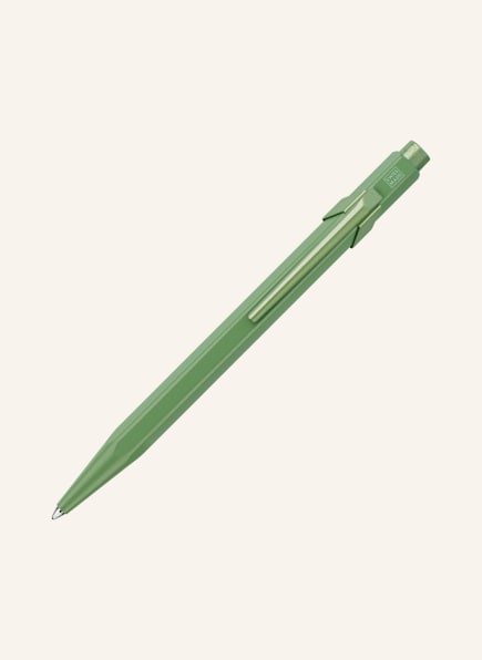 CARAN d'ACHE Retractable ballpoint pen 849 CLAIM YOUR STYLE, Color: GREEN (Image 1)