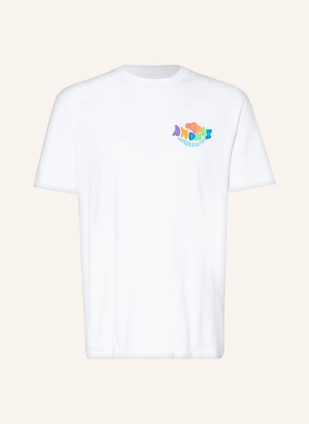 GUESS T-shirt PEACE LOVE, Color: WHITE (Image 1)
