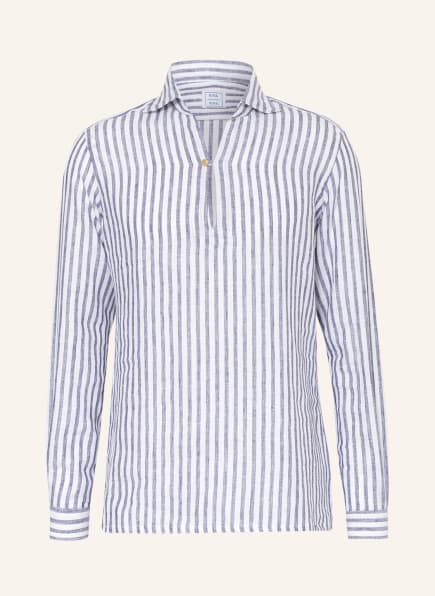 RIPA RIPA Leinenhemd Regular Fit , Farbe: DUNKELBLAU/ WEISS (Bild 1)