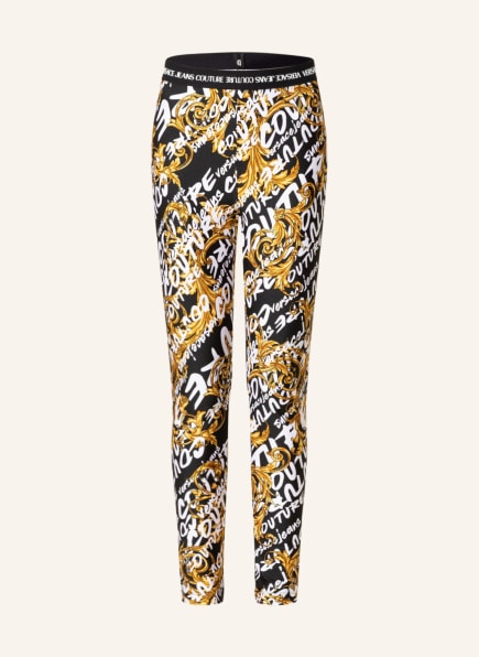 VERSACE JEANS COUTURE Leggings, Color: BLACK/ WHITE/ GOLD (Image 1)