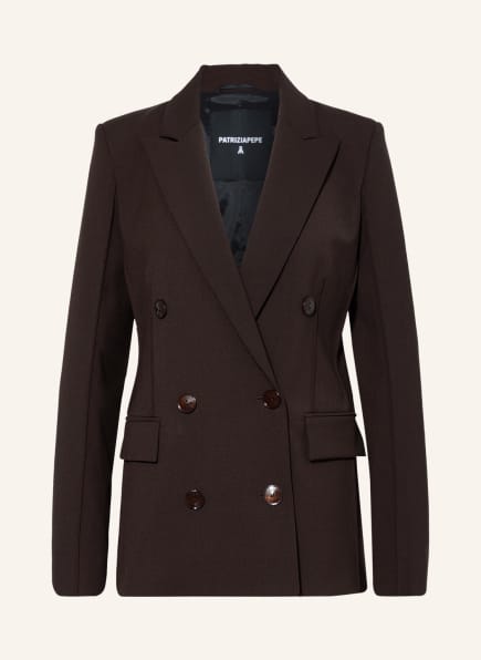 PATRIZIA PEPE Blazer, Farbe: DUNKELBRAUN (Bild 1)