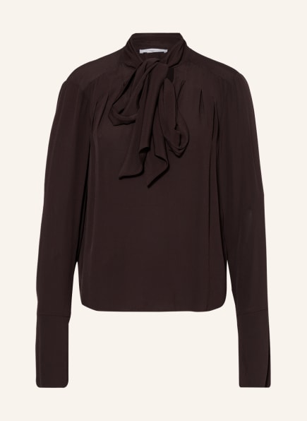 PATRIZIA PEPE Blusenshirt, Farbe: DUNKELBRAUN (Bild 1)