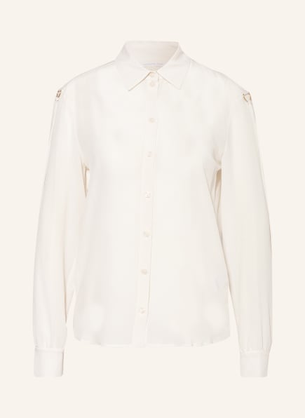 PATRIZIA PEPE Shirt blouse in silk, Color: CREAM (Image 1)