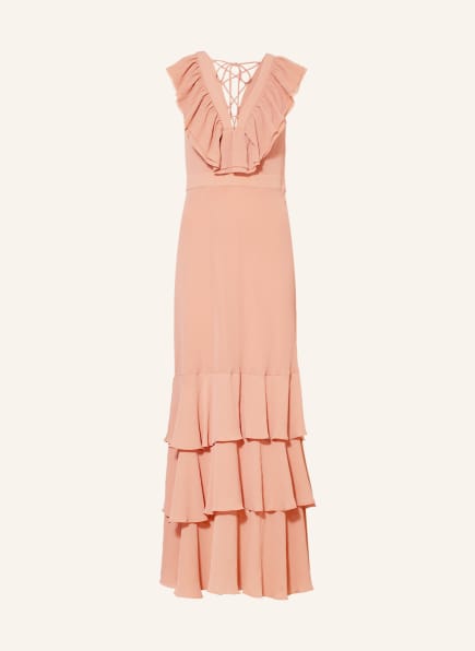 ted baker orange and pink dress