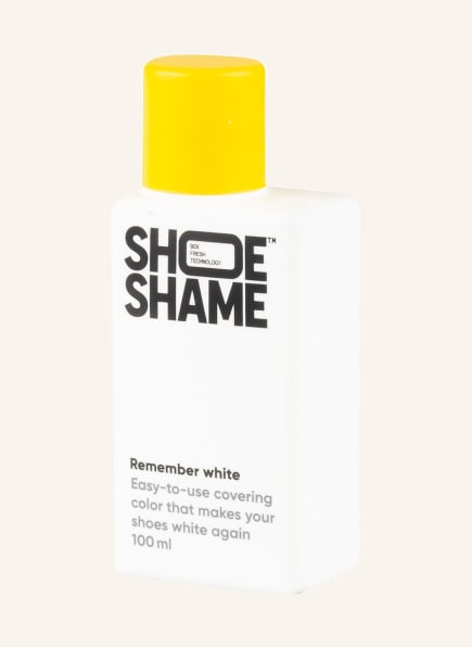 SHOE SHAME Shoe polish REMEMBER WHITE, Color: WHITE/ YELLOW (Image 1)