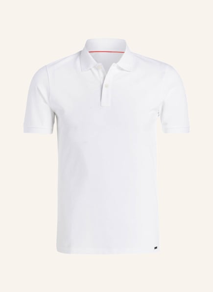 OLYMP Piqué-Poloshirt Level Five body fit, Farbe: WEISS (Bild 1)