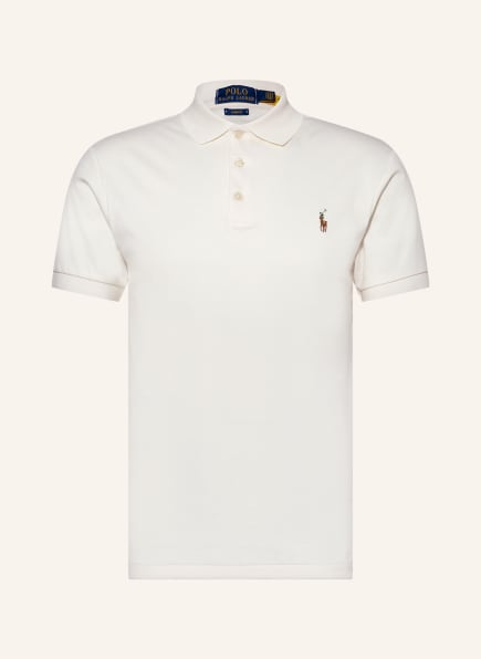 POLO RALPH LAUREN Jersey-Poloshirt Slim Fit, Farbe: CREME (Bild 1)