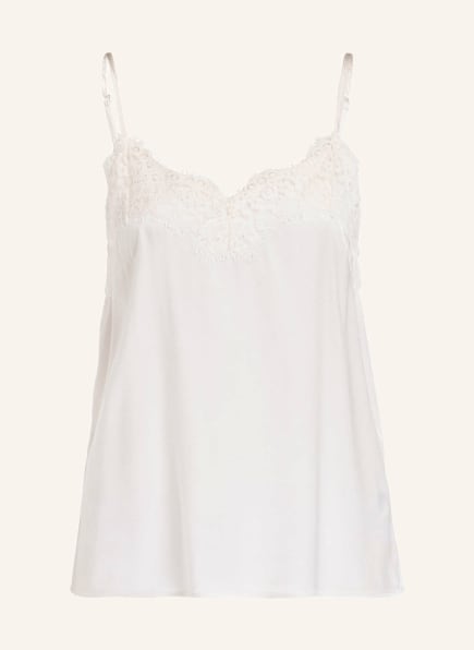 rosemunde Seidentop JADE, Farbe: CREME (Bild 1)