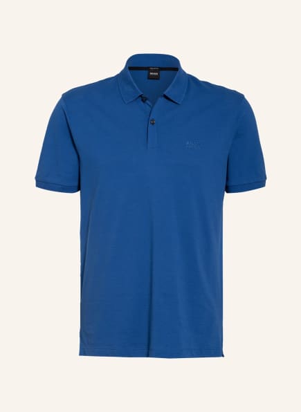 BOSS Piqué-Poloshirt PALLAS Regular Fit, Farbe: BLAU (Bild 1)