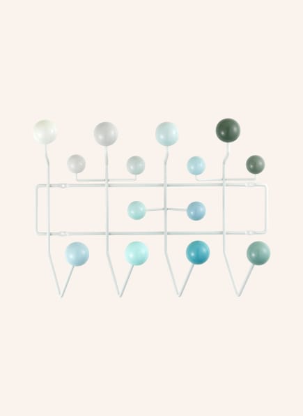 vitra Coat rack HANG IT ALL, Color: WHITE/ BLUE/ GRAY (Image 1)