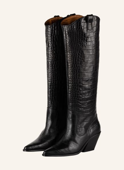 BRONX Cowboy Boots, Farbe: SCHWARZ (Bild 1)