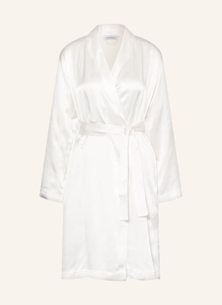 LA PERLA Damen-Morgenmantel SILK aus Seide , Farbe: ECRU (Bild 1)