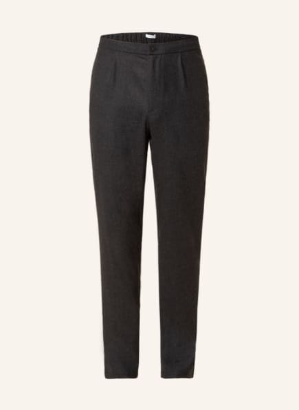 BOGLIOLI Suit trousers tapered fit in jogger style, Color: DARK GRAY (Image 1)