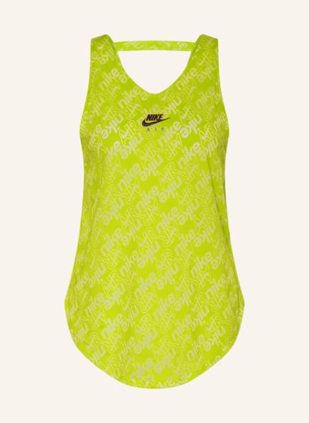 Nike Lauftop AIR DRI-FIT, Farbe: NEONGRÜN (Bild 1)