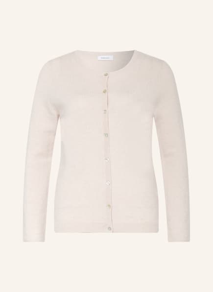 darling harbour Strickjacke aus Cashmere, Farbe: CREME (Bild 1)