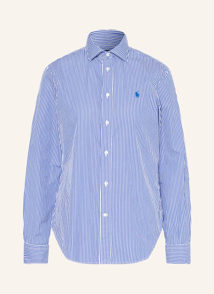 POLO RALPH LAUREN Shirt blouse, Color: DARK BLUE/ WHITE (Image 1)