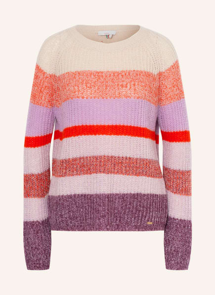 CINQUE Sweater CIRICARDA , Color: CREAM/ LIGHT PURPLE (Image 1)