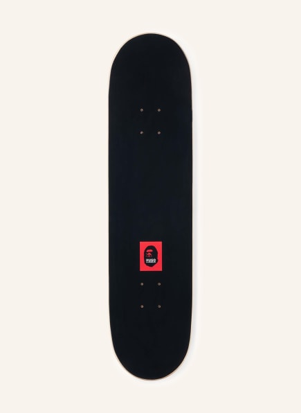HUGO Skateboard-Deck, Farbe: SCHWARZ/ WEISS (Bild 1)