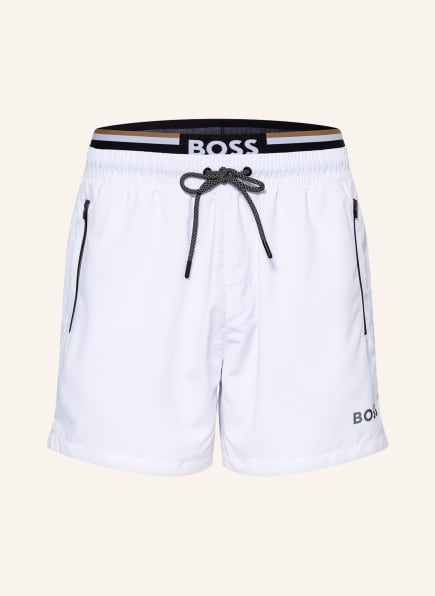 BOSS Swim shorts THORNFISH, Color: WHITE (Image 1)