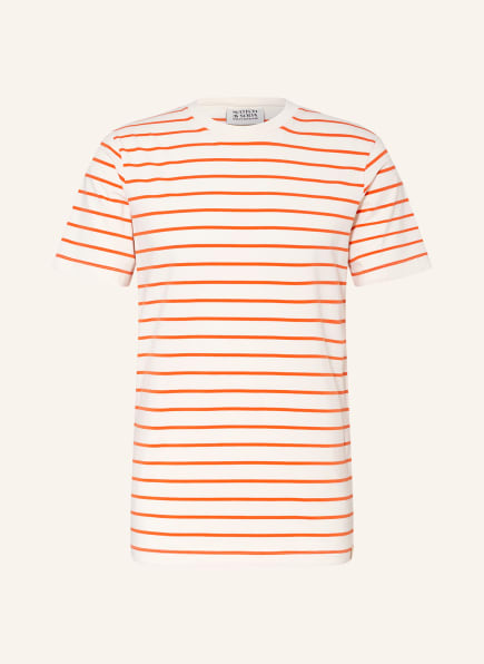 SCOTCH & SODA T-Shirt, Farbe: ORANGE/ ECRU (Bild 1)
