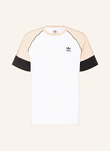 adidas Originals T-shirt , Color: WHITE/ BLACK/ BEIGE (Image 1)