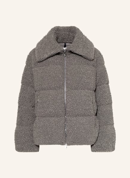 MONCLER Down jacket BARBOT with glitter thread , Color: DARK GRAY (Image 1)