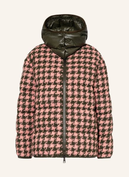 MONCLER Down jacket CHEVRIL with removable hood, Color: PINK/ OLIVE (Image 1)