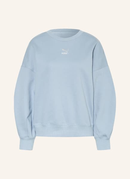 PUMA Oversized sweatshirt , Color: LIGHT BLUE (Image 1)