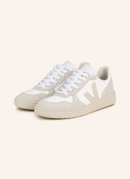 VEJA Sneakers V-10 B-MESH, Color: WHITE/ CREAM (Image 1)