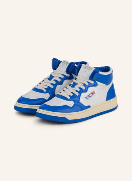 AUTRY High-top sneakers AUMMWB15, Color: WHITE/ BLUE (Image 1)