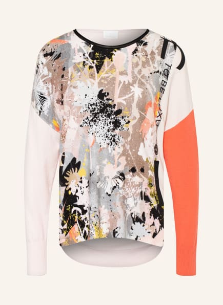 SPORTALM Pullover, Farbe: HELLROSA/ LACHS/ WEISS (Bild 1)