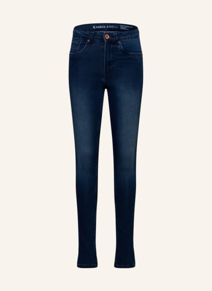 GARCIA Skinny Jeans RIANNA , Farbe: 5708 FLOW Denim Dark Used (Bild 1)