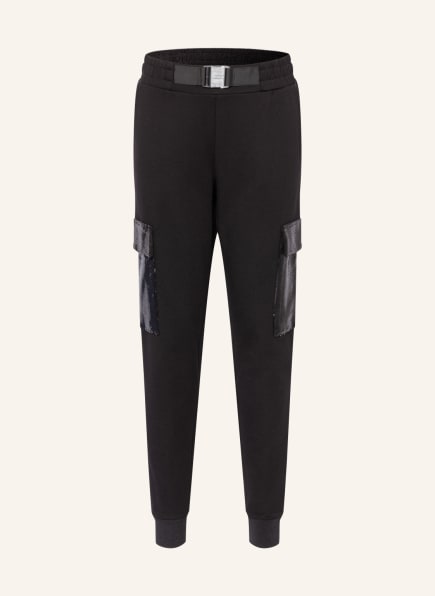 DKNY Sweatpants mit Pailletten , Farbe: SCHWARZ (Bild 1)