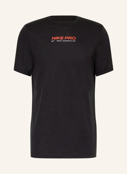 Nike T-Shirt PRO DRI-FIT, Farbe: SCHWARZ (Bild 1)