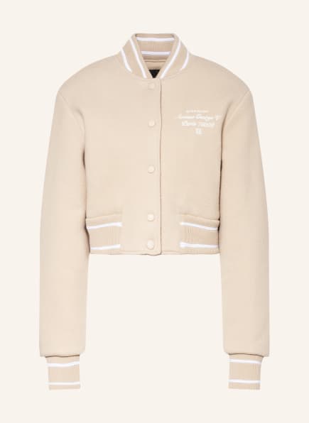 GIVENCHY Cropped-Blouson, Farbe: BEIGE/ WEISS (Bild 1)