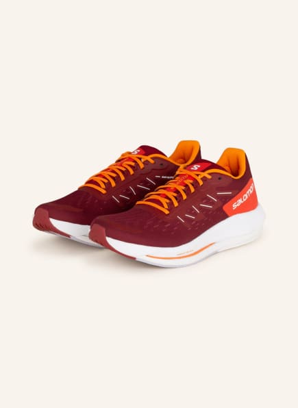 SALOMON Running shoes SPECTEUR, Color: NEON ORANGE/ DARK RED (Image 1)