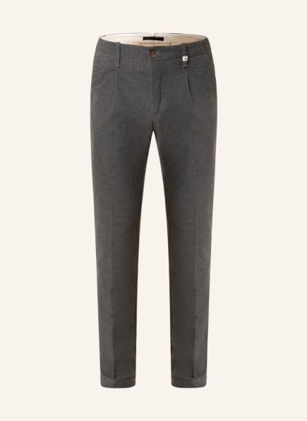 MYTHS Flannel trousers contemporary fit  , Color: DARK GRAY (Image 1)