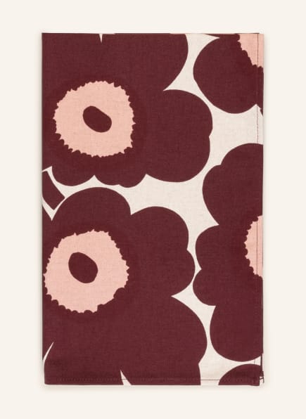 marimekko Dish towel PIENI UNIKKO, Color: CREAM/ DARK RED/ PINK (Image 1)
