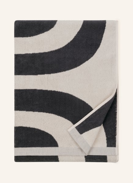 marimekko Bath towel MELOONI, Color: CREAM/ DARK GRAY (Image 1)