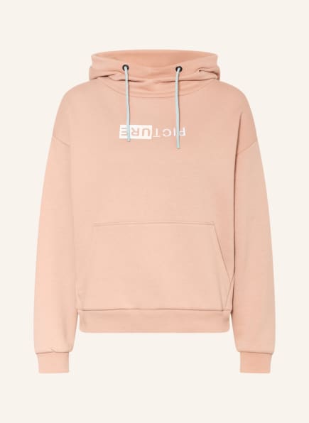 PICTURE Hoodie HENIA, Color: NUDE/ ROSE (Image 1)