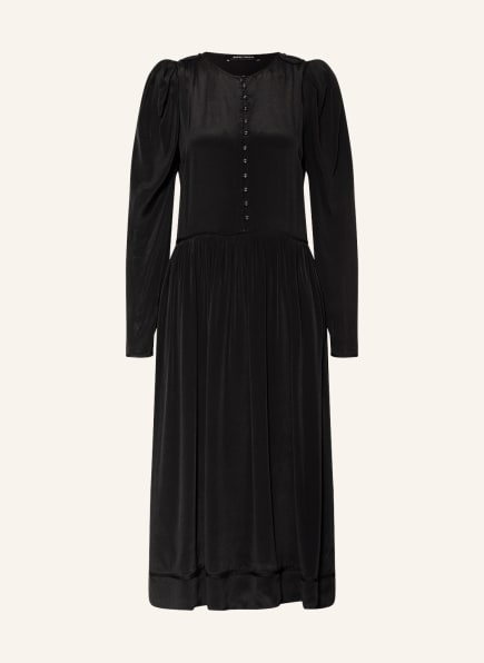 Magali Pascal Dress FRANCIS with silk, Color: BLACK (Image 1)