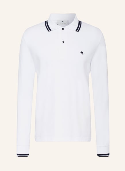 ETRO Piqué-Poloshirt, Farbe: WEISS (Bild 1)