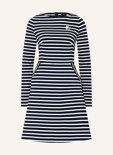 ETRO Jersey dress, Color: DARK BLUE/ WHITE (Image 1)