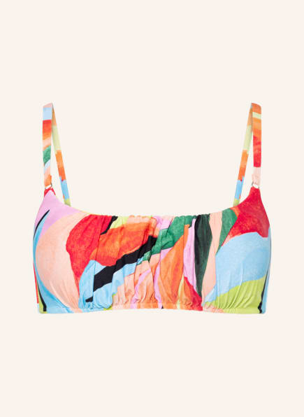 SEAFOLLY Bralette-Bikini-Top TROPFEST , Farbe: HELLBLAU/ ROT/ LILA (Bild 1)