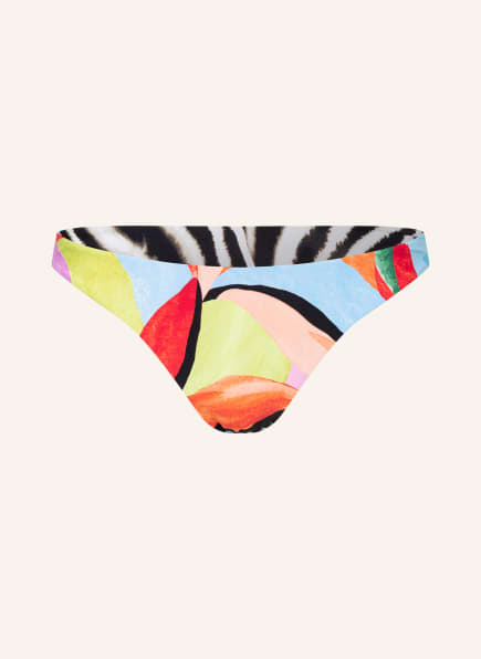 SEAFOLLY Brazillian-Bikini-Hose TROPFEST zum Wenden, Farbe: HELLBLAU/ ROT/ LILA (Bild 1)