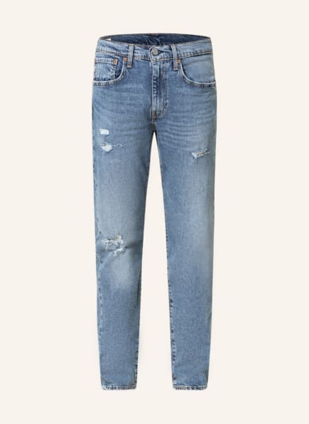 Levi's® Destroyed jeans slim 502 tapered fit, Color: 00 Dark Indigo - Worn In (Image 1)