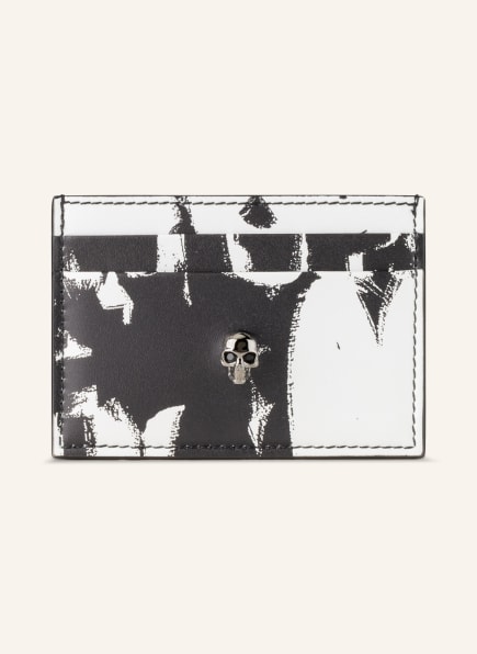 Alexander McQUEEN Card case, Color: BLACK/ WHITE (Image 1)